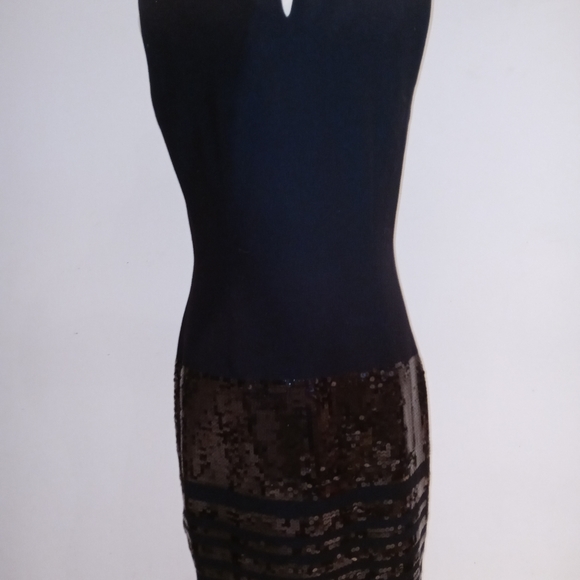 Calvin Klein Black Sequined Dress, 14 - Picture 9 of 9